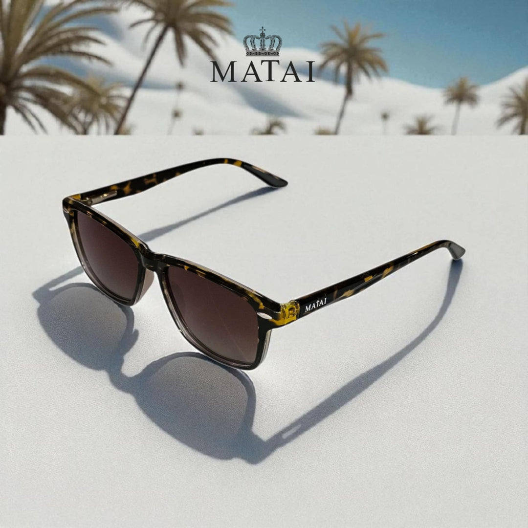 MATAI AJ1 Sunglasses - Leopard